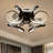 Dalayshia 20.5" Indoor Ceiling Fans With Light, Dimmable Recessed Ceiling Fan-92199736