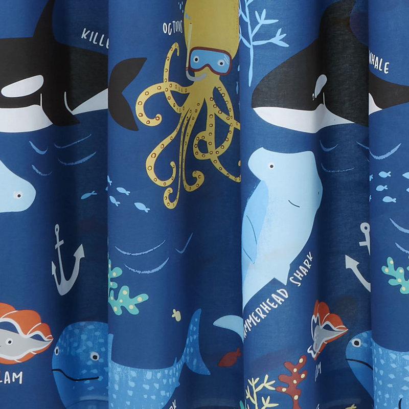 Ocean Life Curtains