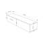 Bowning Wall-Mounted TV Stand for TVs Up to 42 Inches Stylish and Functional Entertainment Unit-879700212