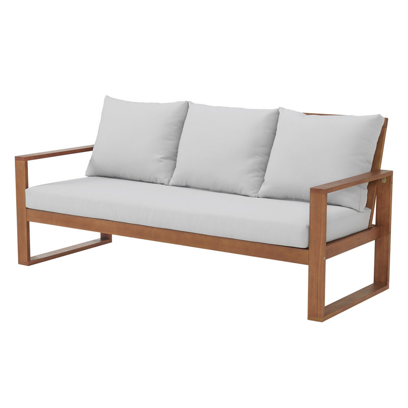 Grafton Wooden Garden Sofa