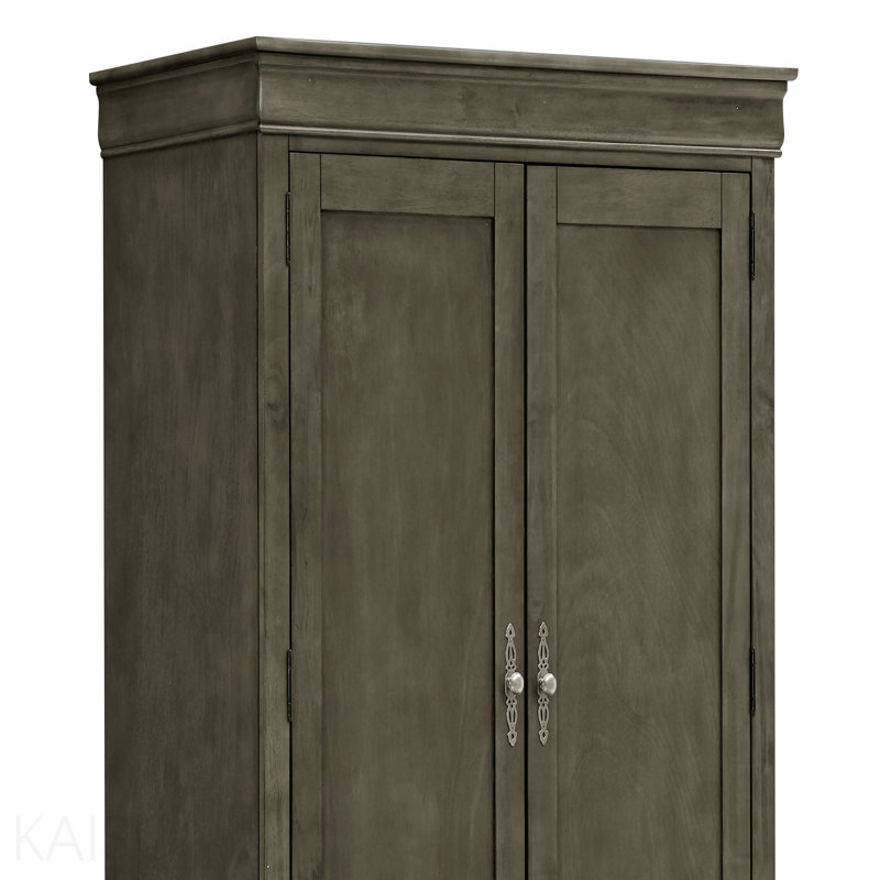 Armoire, gris