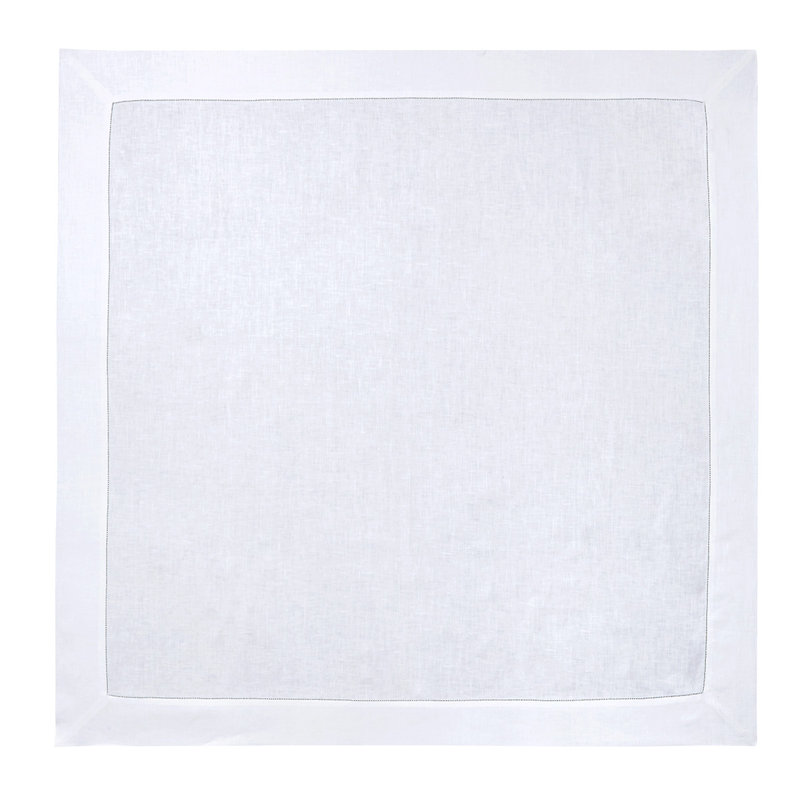 Liso Tablecloth, 110" x 67", Blanc