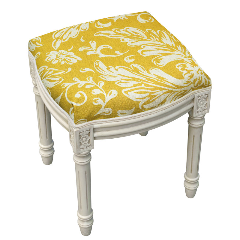 Tabouret de coiffeuse Caramel, Moutarde