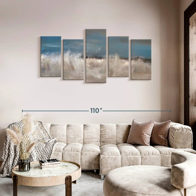 Avery Wild Sea Waves, 40" H x 80" W