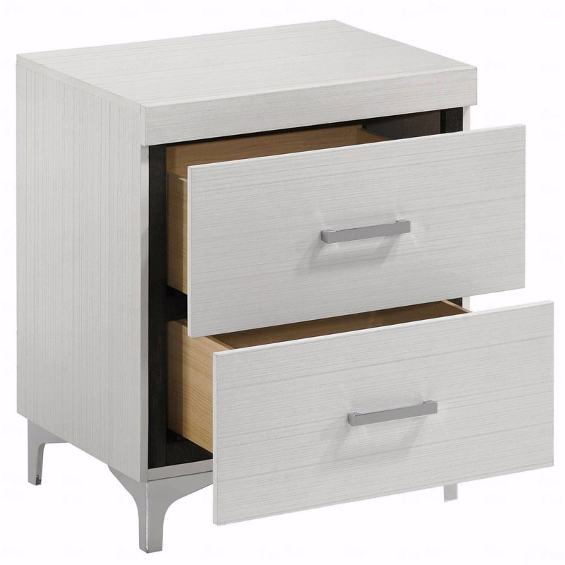 2-Drawer Bedroom Nightstand
