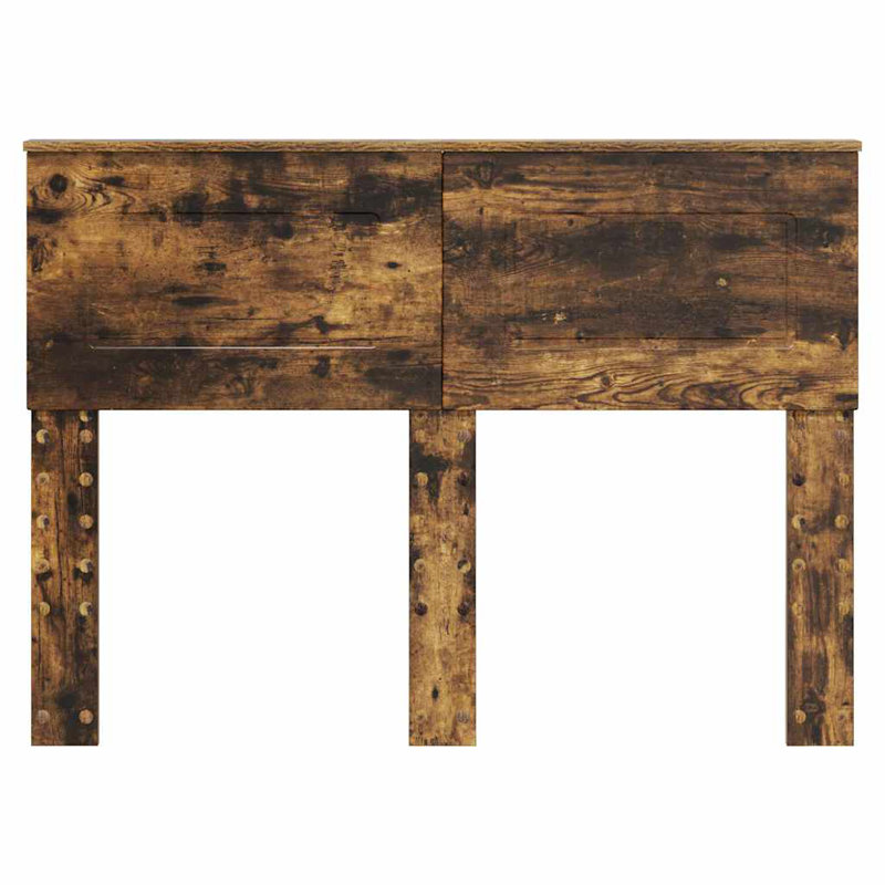 Headboard, Smoked Oak, EU Double - 135 x 200 cm