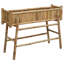  Jardinière de jardin avec support Naturel 39,37 po x 14,96 po x 29,13 po-1065160932