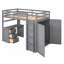 Lit mezzanine avec tiroirs, bureau et garde-robe-793951628-793951627