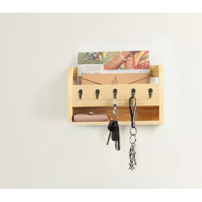 Ping Manufactured Wood Wall Organizer