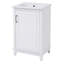 Petit meuble-lavabo moderne 20 "avec plateau en céramique-227116134
