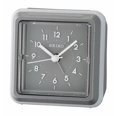 QHE182NLH Alarm Clock, Gray