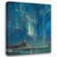 «Northern Lights. Study from North Norvège» par Anna Boberg - Art mural sur toile tendue avec châssis-1061619612