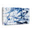 Abstrait bleu marine abstrait sur toile-342700738