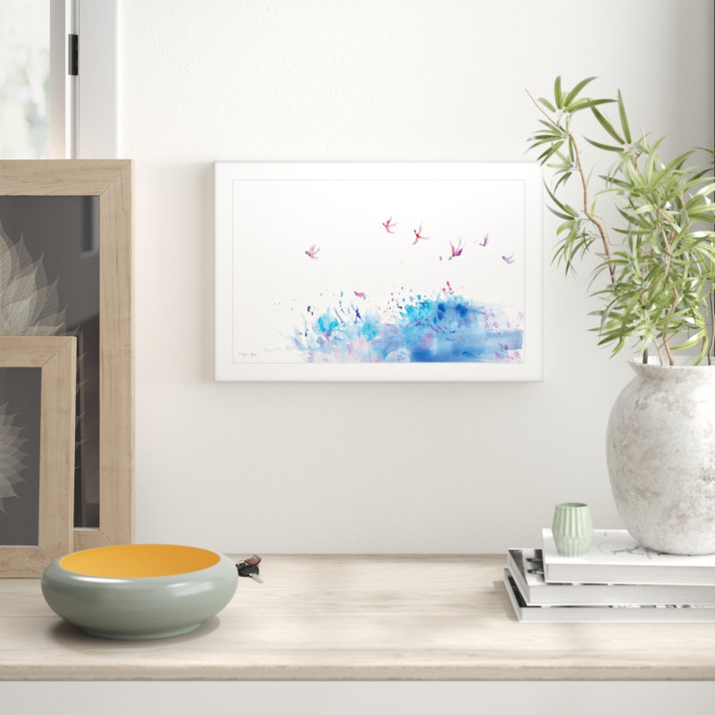 Maya Gur - Single Picture Frame Painting, 41cm H x 61cm W x 3.81cm D