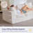 74.8" Upholstered Sofa Couch Compression Sofa-127882773