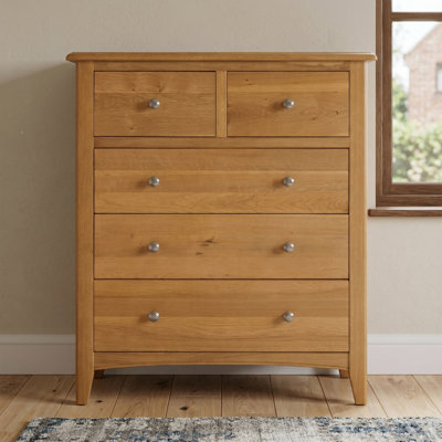 Censu Brackman Oak 2 Over 3 Chest