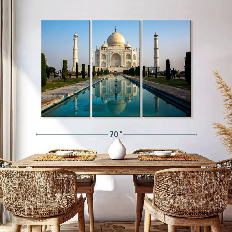 Adella Taj Mahal Pool Reflection, 24" H x 38" W