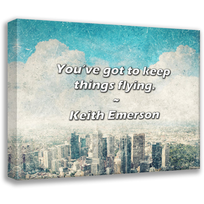 Citation de Keith Emerson: Vous devez faire bouger les choses.