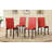5-Piece Metal Dinette Set With Laminated Faux Marble Top, 4 Chairs-1433888948-1433888959-1433888949