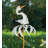 Bird Spinner Stake - Egret