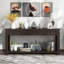 Console / canapé avec tiroirs de rangement et tablette inférieure pour le vestibule-53931891