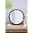 20"Circle Wall Mirror with Wooden Frame-1913323467