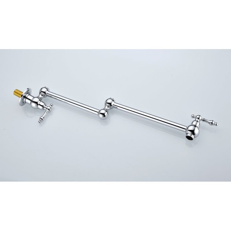Wall Mount Folding Kitchen Pot Filler Faucet