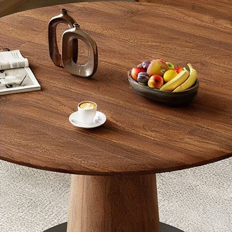 Ensemble de table de salle à manger moderne et minimaliste, H 29,52 po x l 51,18 po x P 51,18 po, 5 pièces: table, 4 chaises