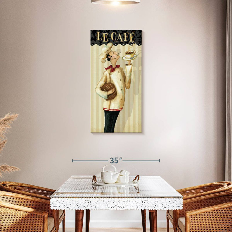 Chef de cuisine II, H 42 po x l 21 po