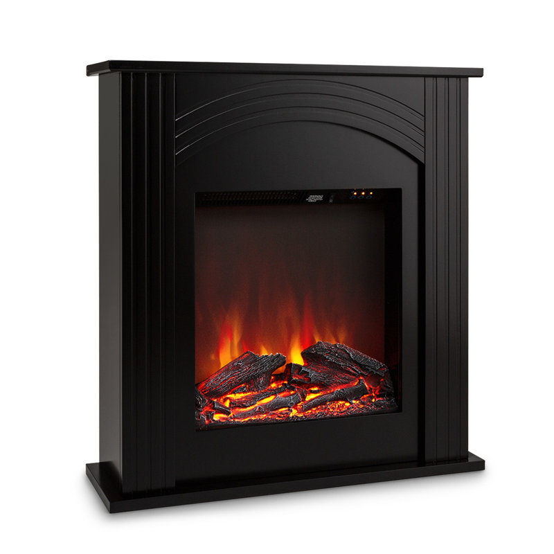 Klarstein 74cm W Electric Fireplace, Black