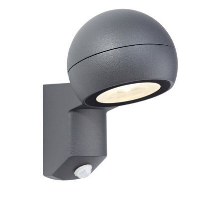 Achiles Integrated LED Outdoor Armed Sconce