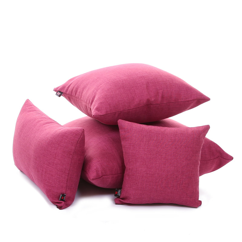 Millet Square Cushion, 55 x 55cm, Pink