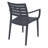Melissus Stacking Patio Dining Armchair-110883613