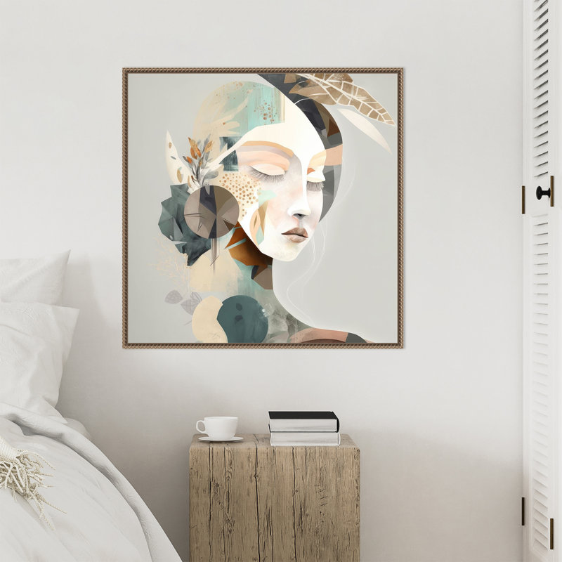 «Piper» par Bella Eve, reproduction d'art sur toile encadrée, H 30 po x l 30 po