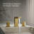 Honesty Widespread Bathroom Sink Faucet, 0.5 Gpm-114550743