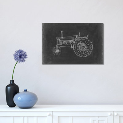 " Tractor Blueprint IV " by Ethan Harper