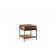 Cora Solid Wood Top End Table with Storage