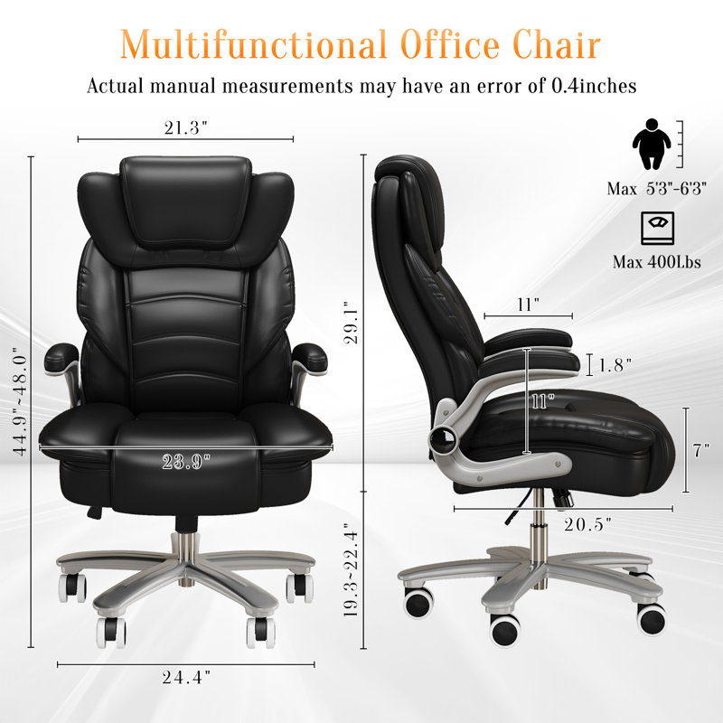 Inbox Zero Marziyeh Foam Padding Executive Chair
