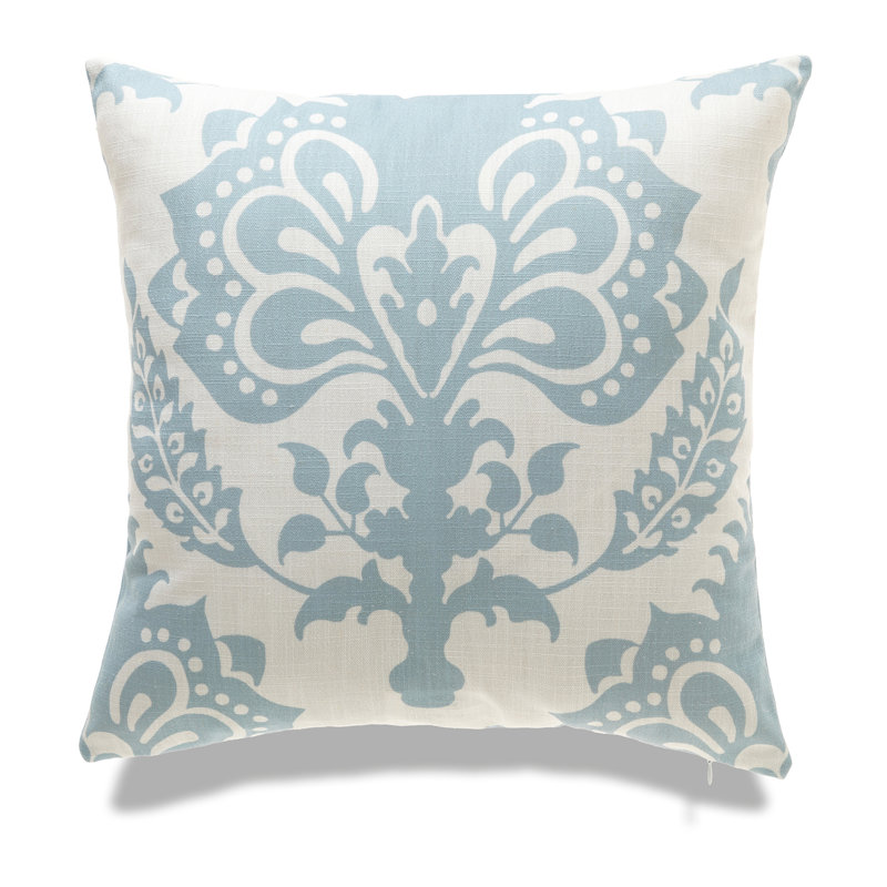 Coussin Vienna, Bleu mer, Pas de bourre
