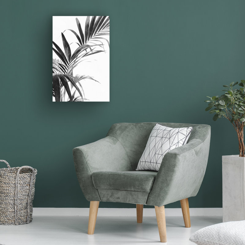 Art sur toile, noir et blanc 03, 12" H x 19" W