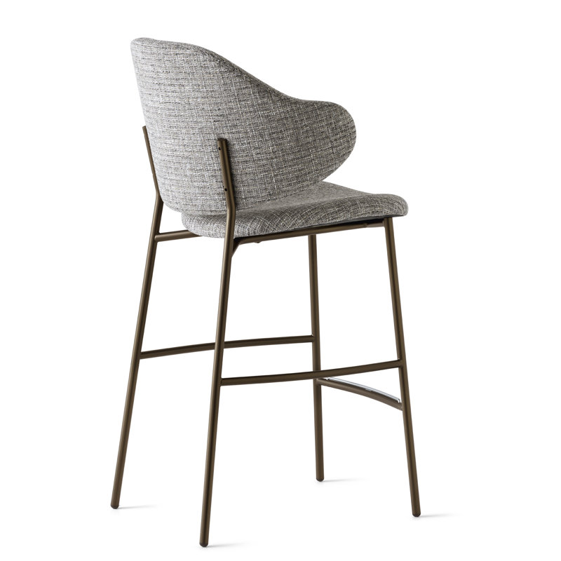 Holly Stools, Matt Bronze, Gray/Kalix