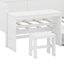 Palmore Twin Low Bed And Desk Combo, Stool And 2 Drawers-961567224