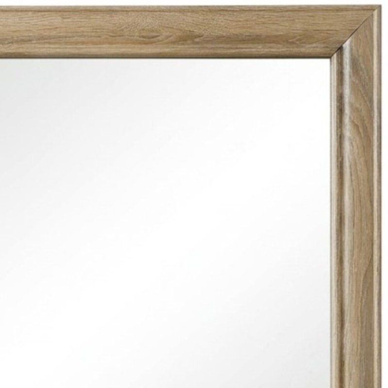Velo ton naturel 43,25 po X P 38,75 po Miroir H
