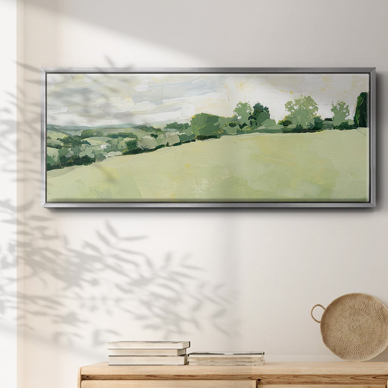 Pearly Pasture II - toile encadrée