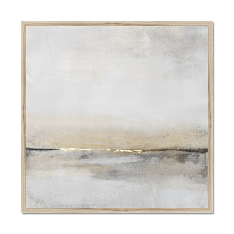 Horizontal Flow I by Timothy O' Toole - Wrapped Canvas Painting, Natural Wood Framed Paper Print, 80cm H x 80cm W x 2.3cm D