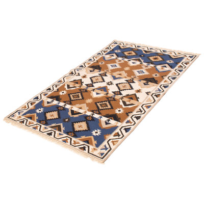 Ankara FW Brown Kilim 5'0" x 8'2"