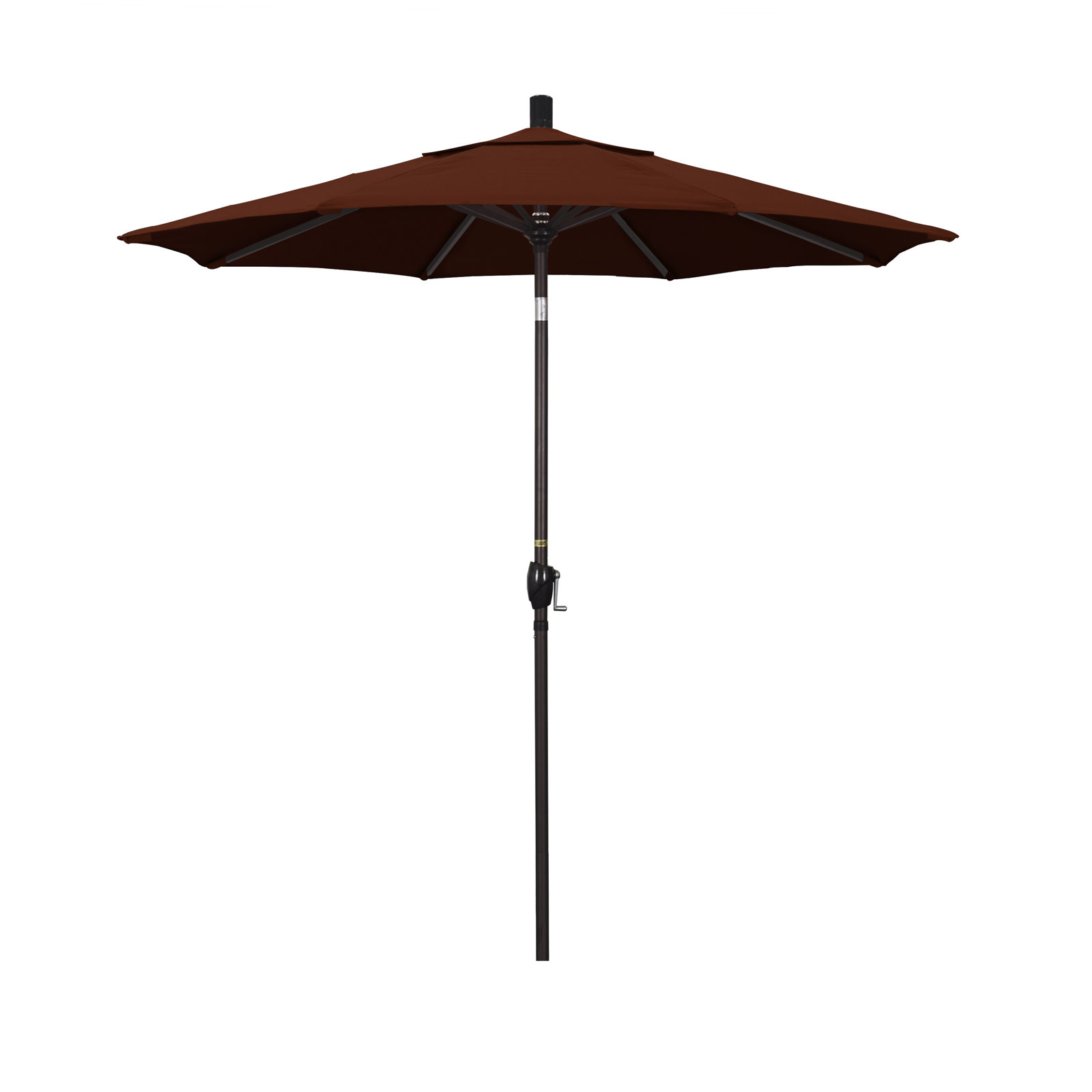 90'' Outdoor Umbrella, Brick Performance Canvas