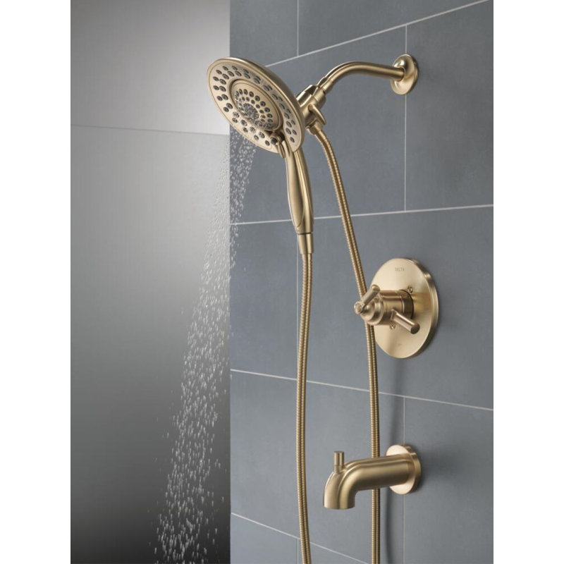 SAYLOR™ Monitor® 17 Series Tub & Shower Trim with In2ition®, Champagne Bronze