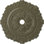 Endurathane Scroll Medallion, 83 1/4"OD x 3 5/8"ID x 1"P (Fits Canopies up to 3 5/8"), Hand-Painted Spartan Stone