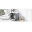 Meuble-lavabo 30 po avec lavabo, armoire de salle de bain multifonctionnelle avec portes et tiroir, cadre solide et panneau de fibres à densité moyenne, gris